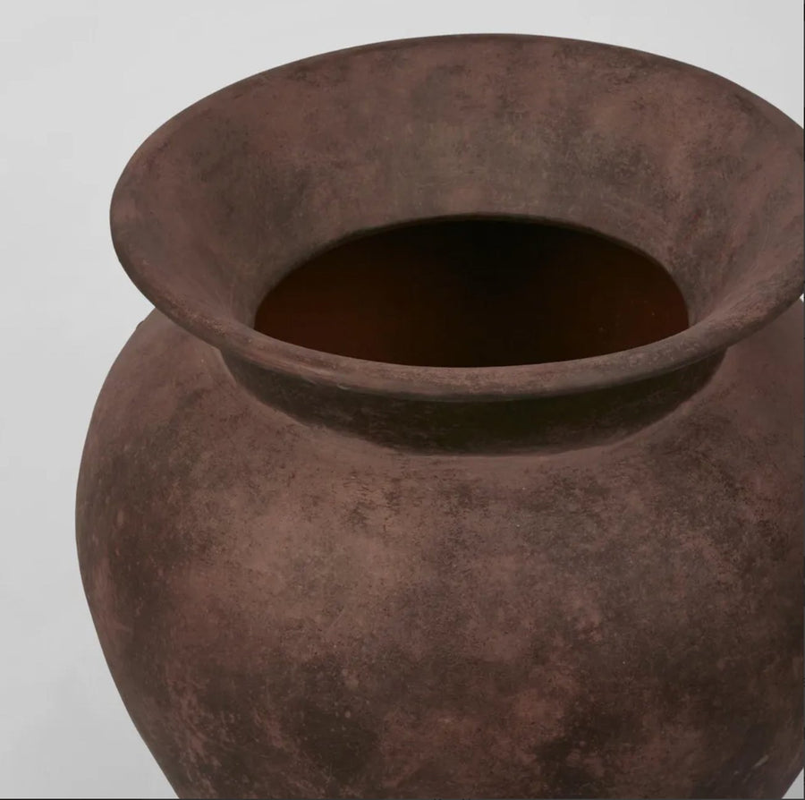 Novo Terracotta Pot Large - Kohl and Soda
