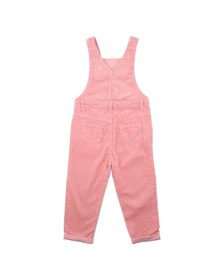 Thea Embroidered Cord Overalls - Kohl and Soda