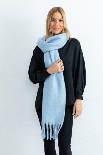 Shop Cape Schnack Scarf Ice Blue - At Kohl and Soda | Ready To Ship!
