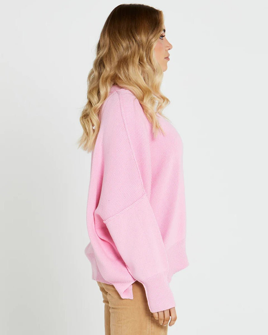 Shop Marie Oversized Knit Top - At Kohl and Soda | Ready To Ship!