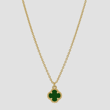 Reign Gold jade Necklace - Kohl and Soda