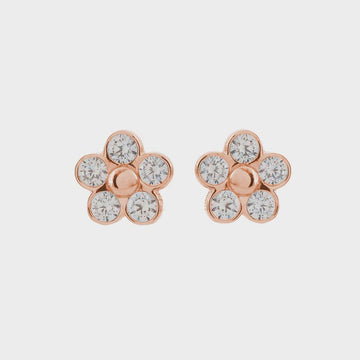 Shop Shiloh Rose Gold Stud Earring - At Kohl and Soda | Ready To Ship!