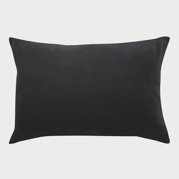 Velvet Charcoal Cushion - Kohl and Soda