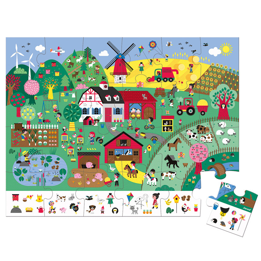 Observation Farm Puzzle