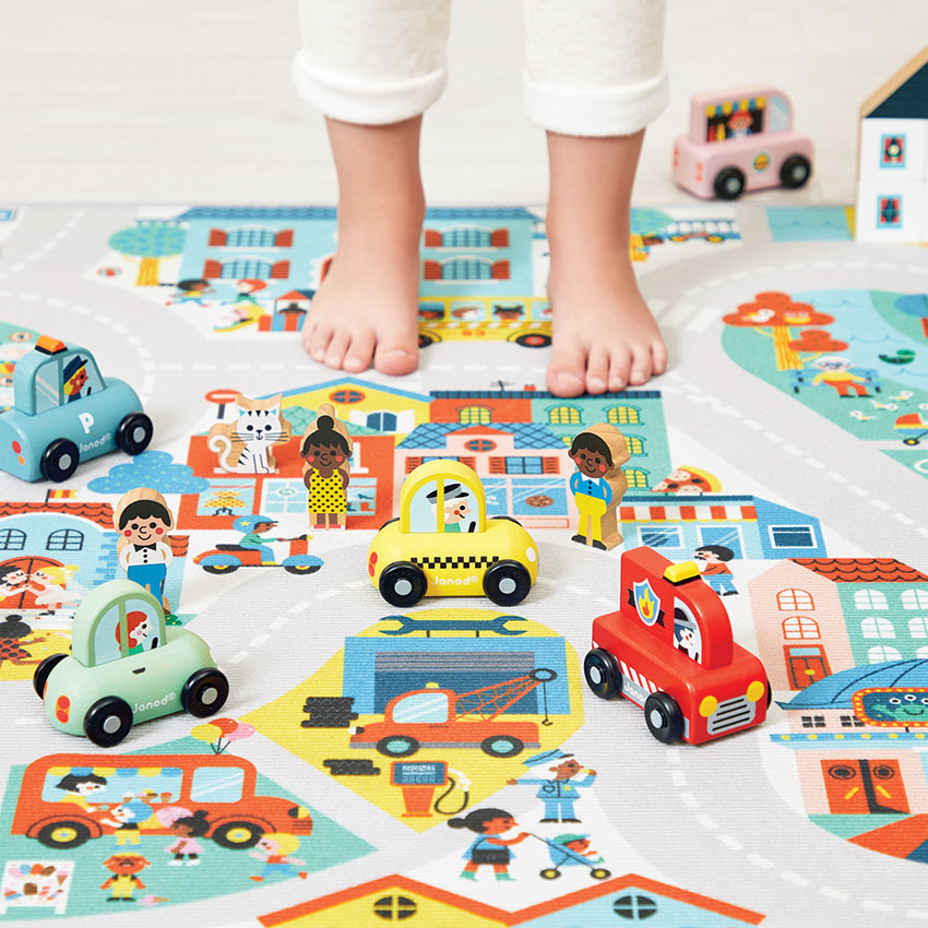 Janod City Play Mat