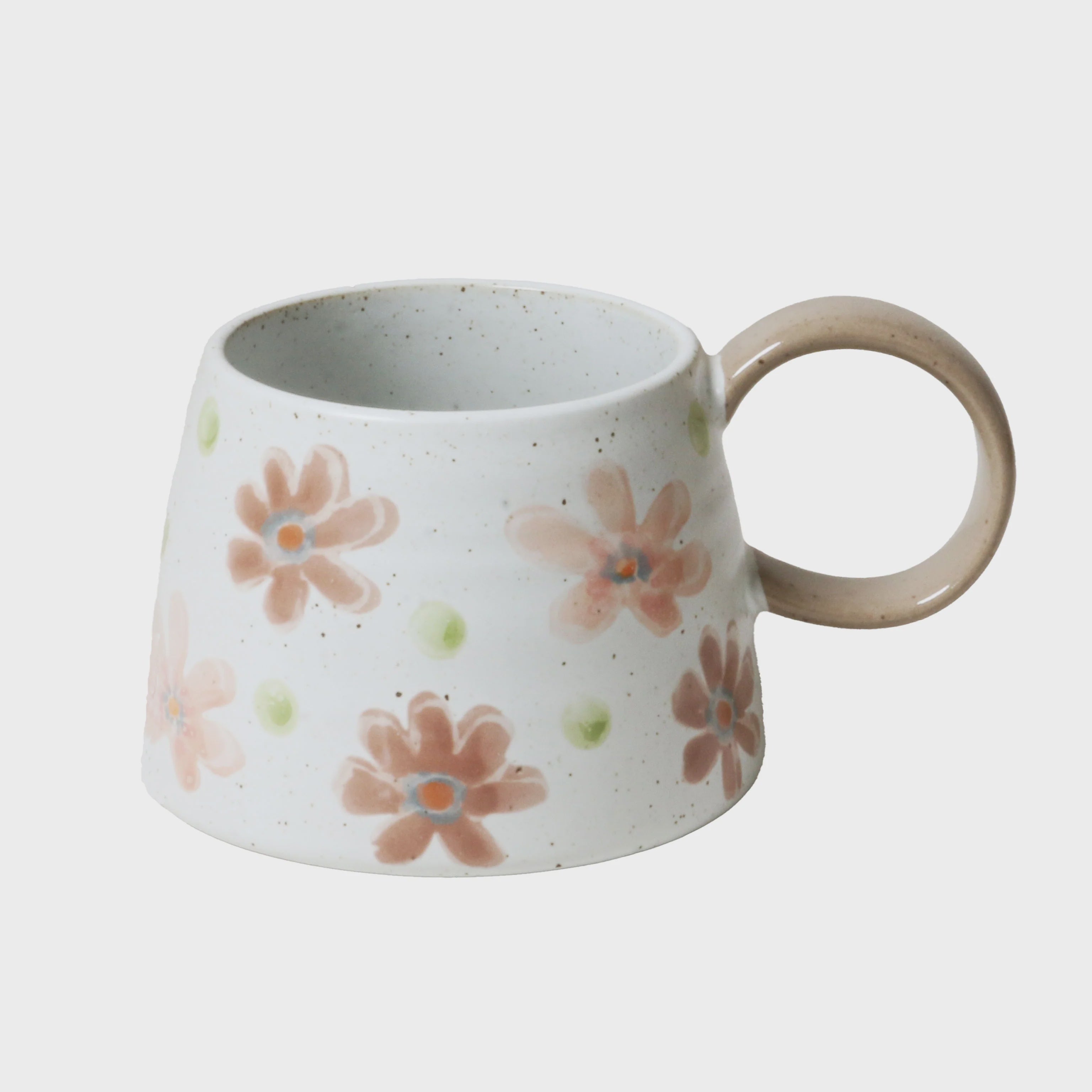 Stevie Large Handled Mug/Flower Garden