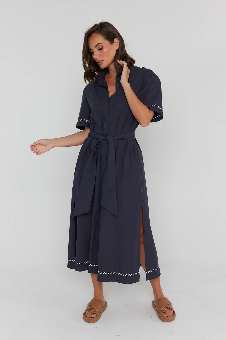 Cerci Dress - Navy