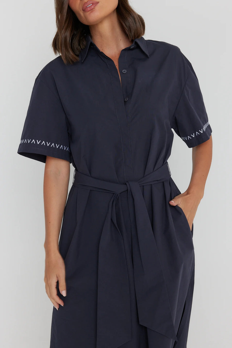 Cerci Dress - Navy