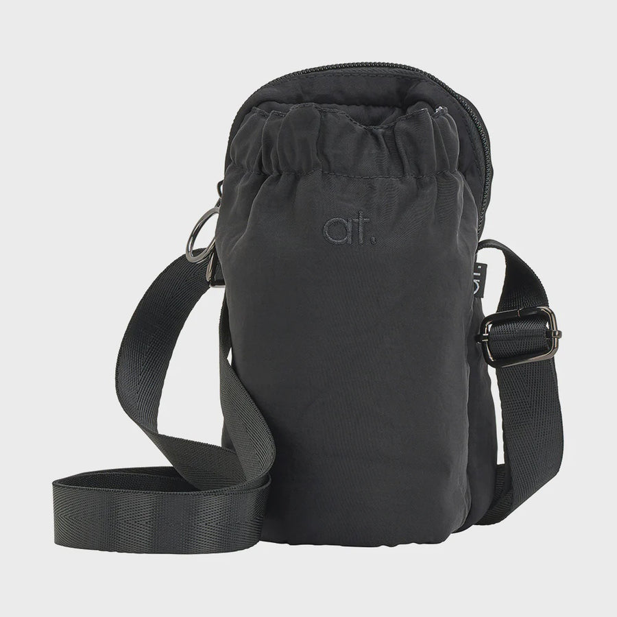 Water Bottle Phone Bag - black