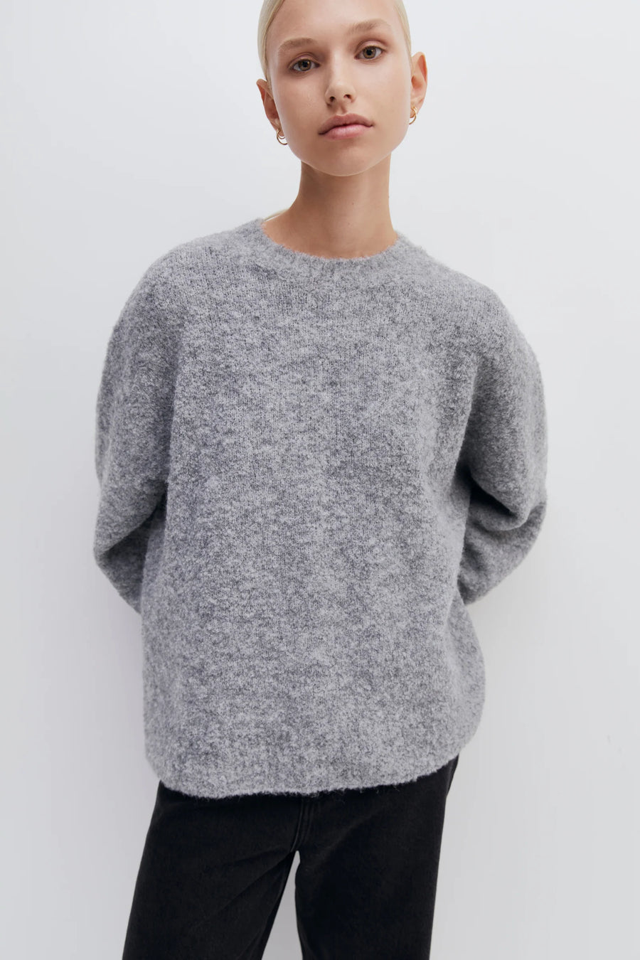 Elias Knit Charcoal