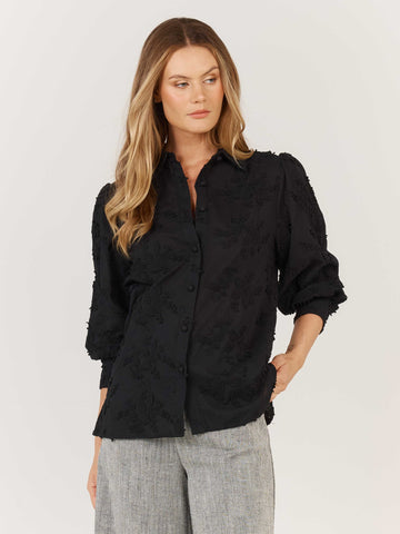Gardenia Shirt Black