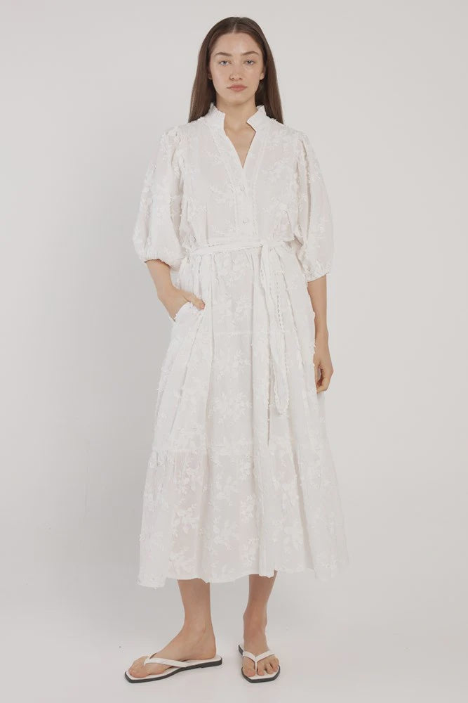 Gardenia Dress White