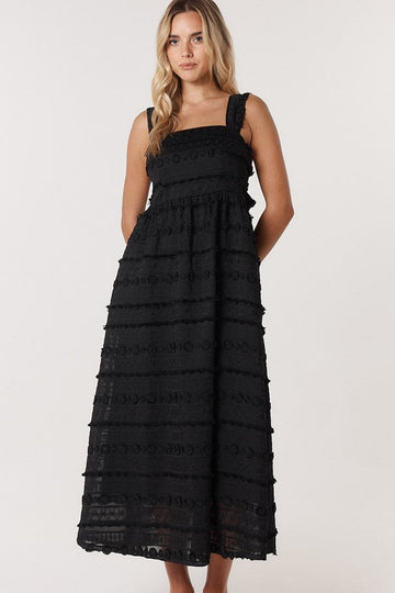 Sierra Lace Dress - Black