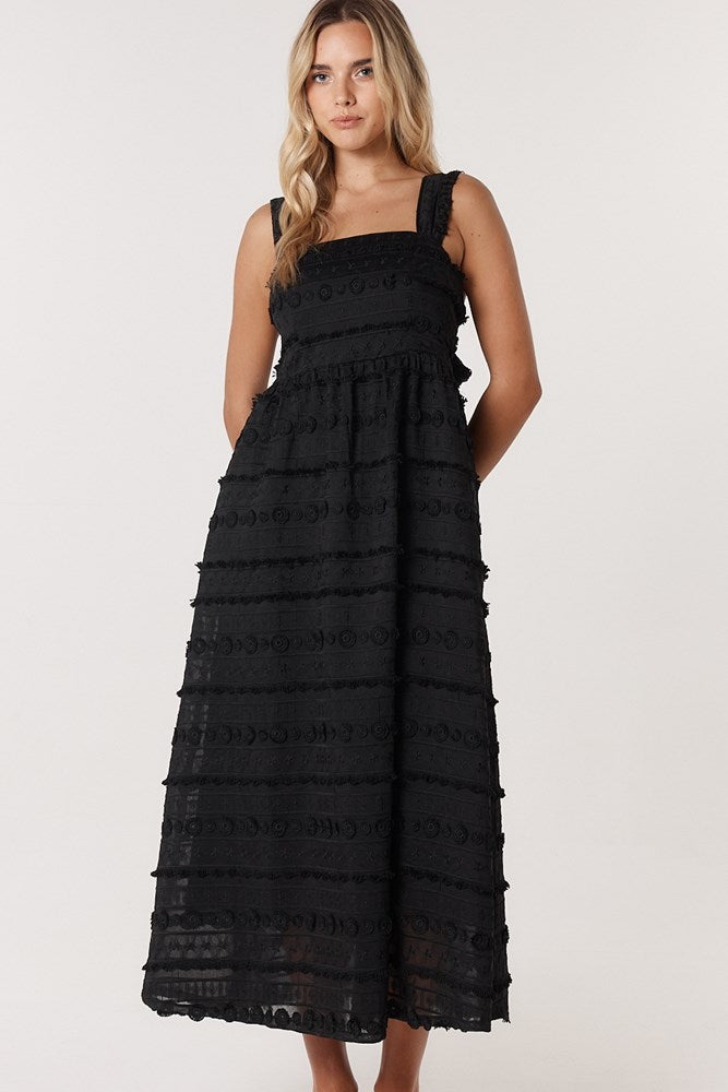 Sierra Lace Dress - Black