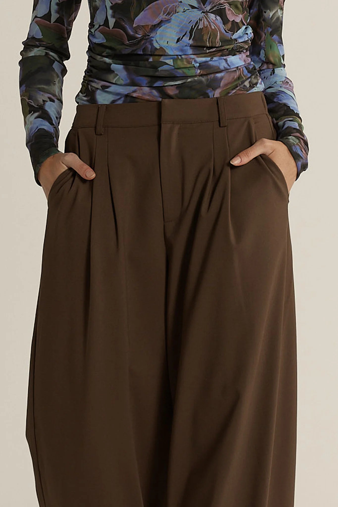 Roan Pleat Front Pant