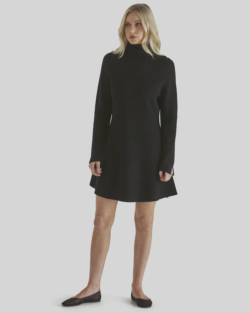 Baldwin Knit Dress Black