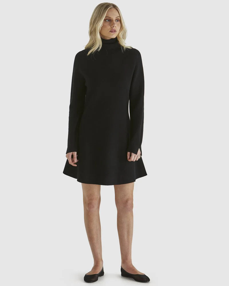 Baldwin Knit Dress Black