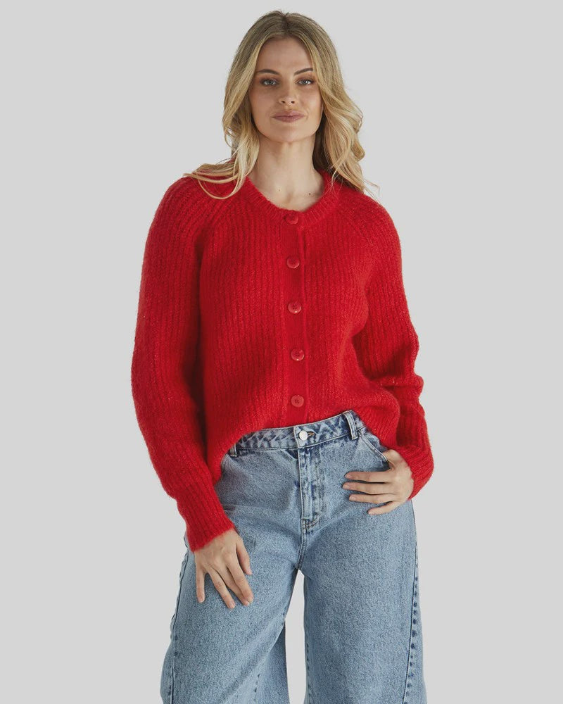 Romee Cardi Poppy Red