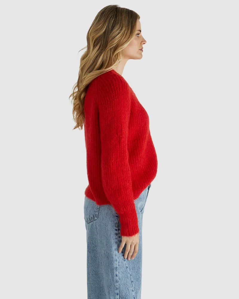 Romee Cardi Poppy Red