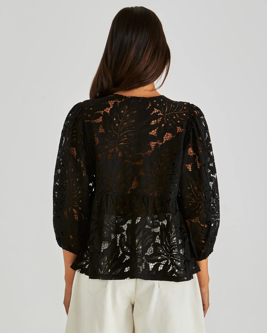 Hilde Peplum Blouse