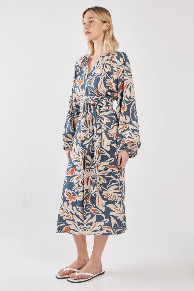 Jana Obi Belt Dress