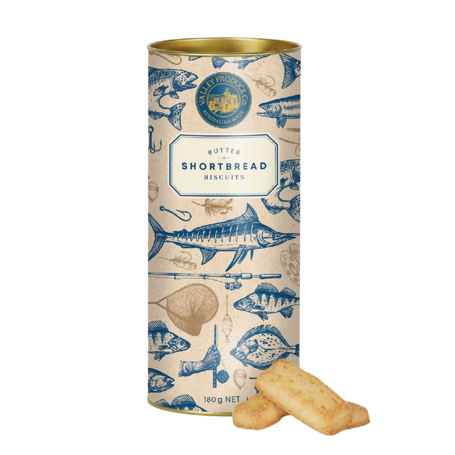 Butter Shortbread Biscuits Fishing