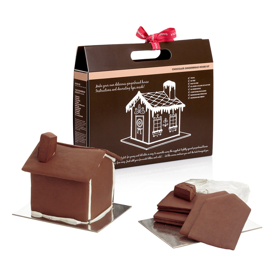 Gingerbread Folk Gingerbread House Kit Chocolate