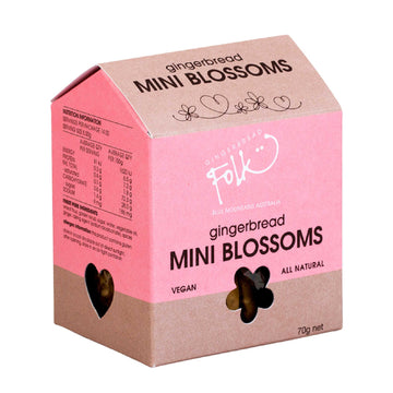 Gingerbread Mini Blossom Cookies 70gms