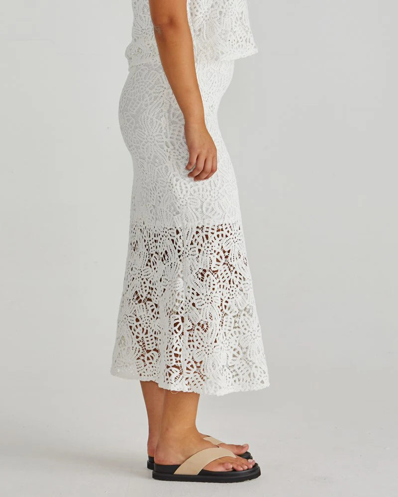 Kai Crochet Lace Skirt