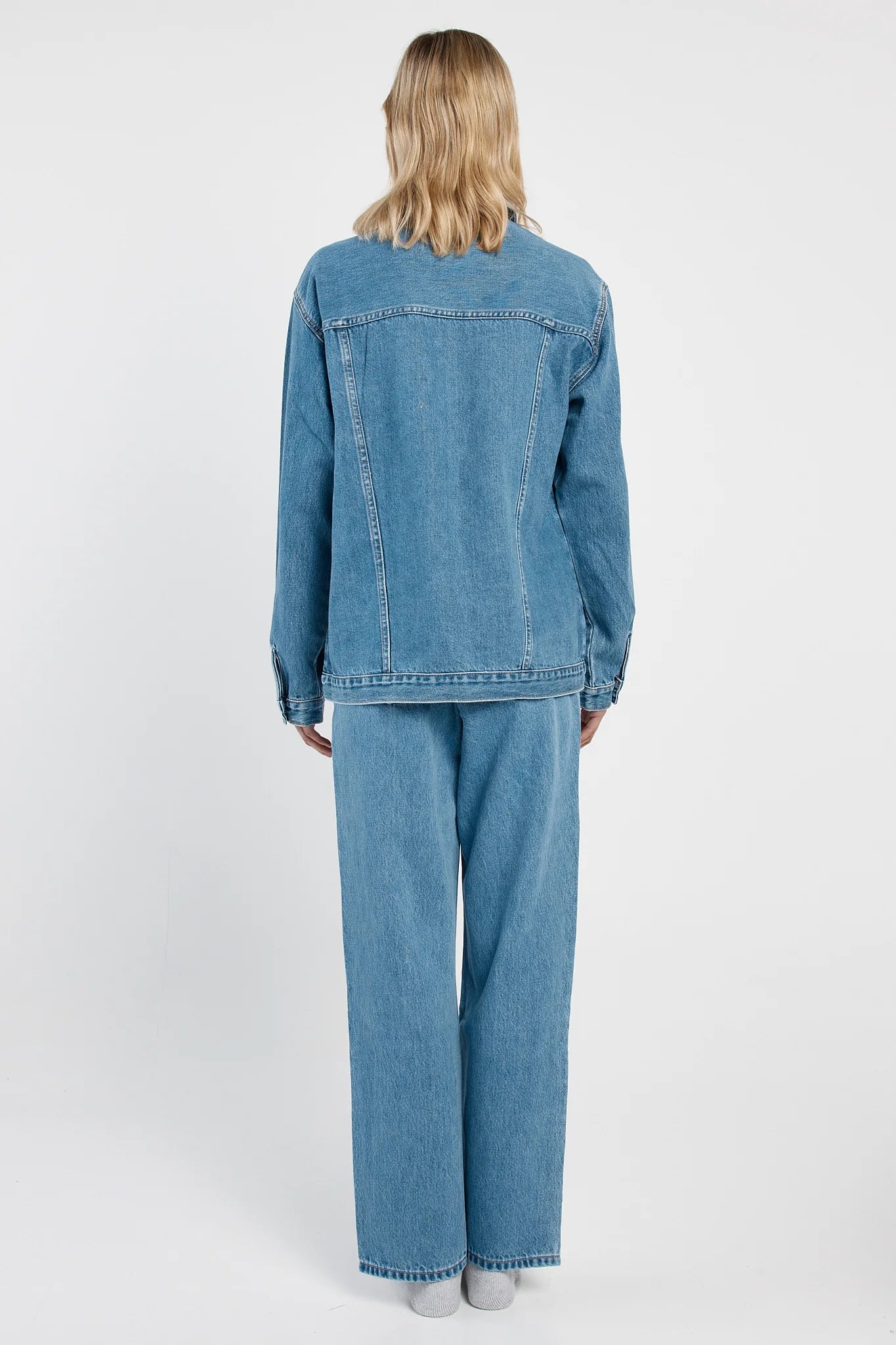 Kalani Straight Leg Jeans Classic Blue