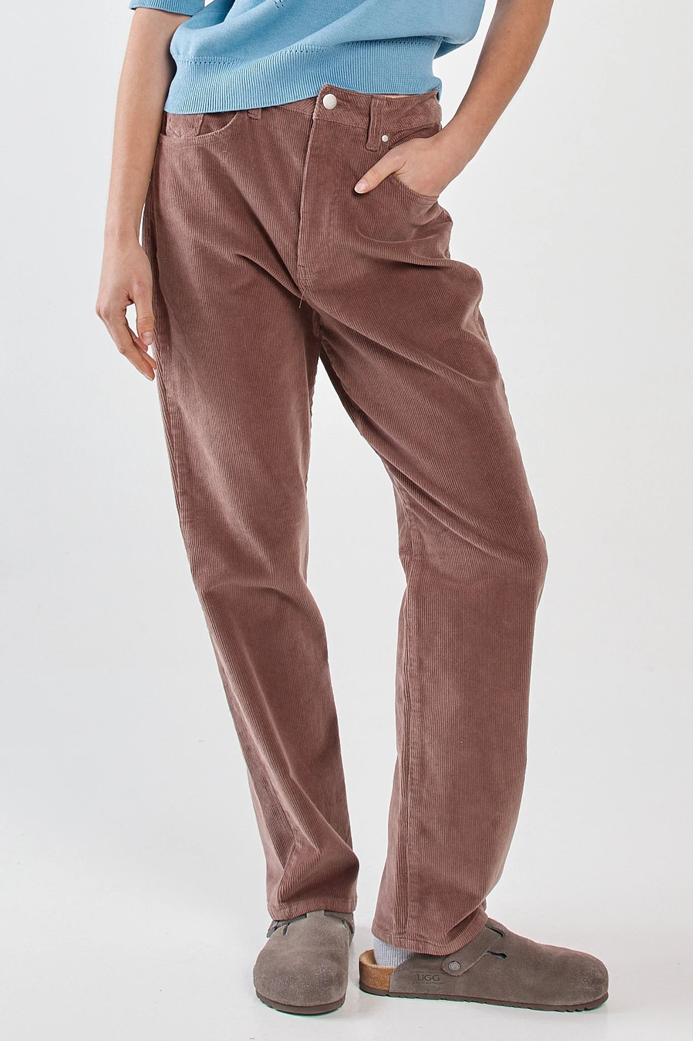 Parco Cord Straight Jeans
