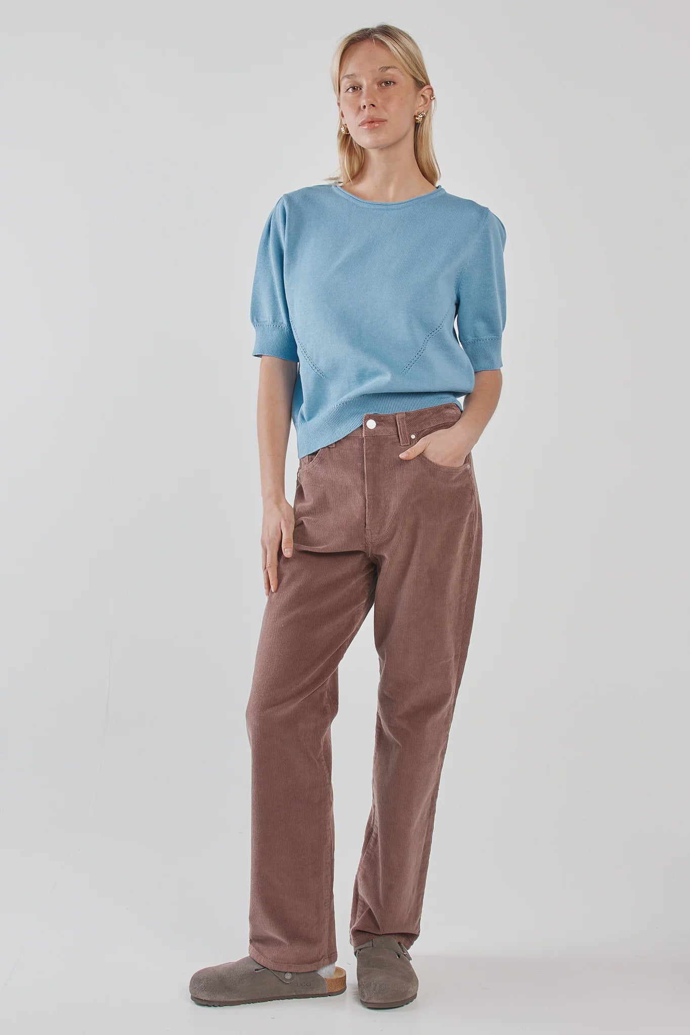 Parco Cord Straight Jeans