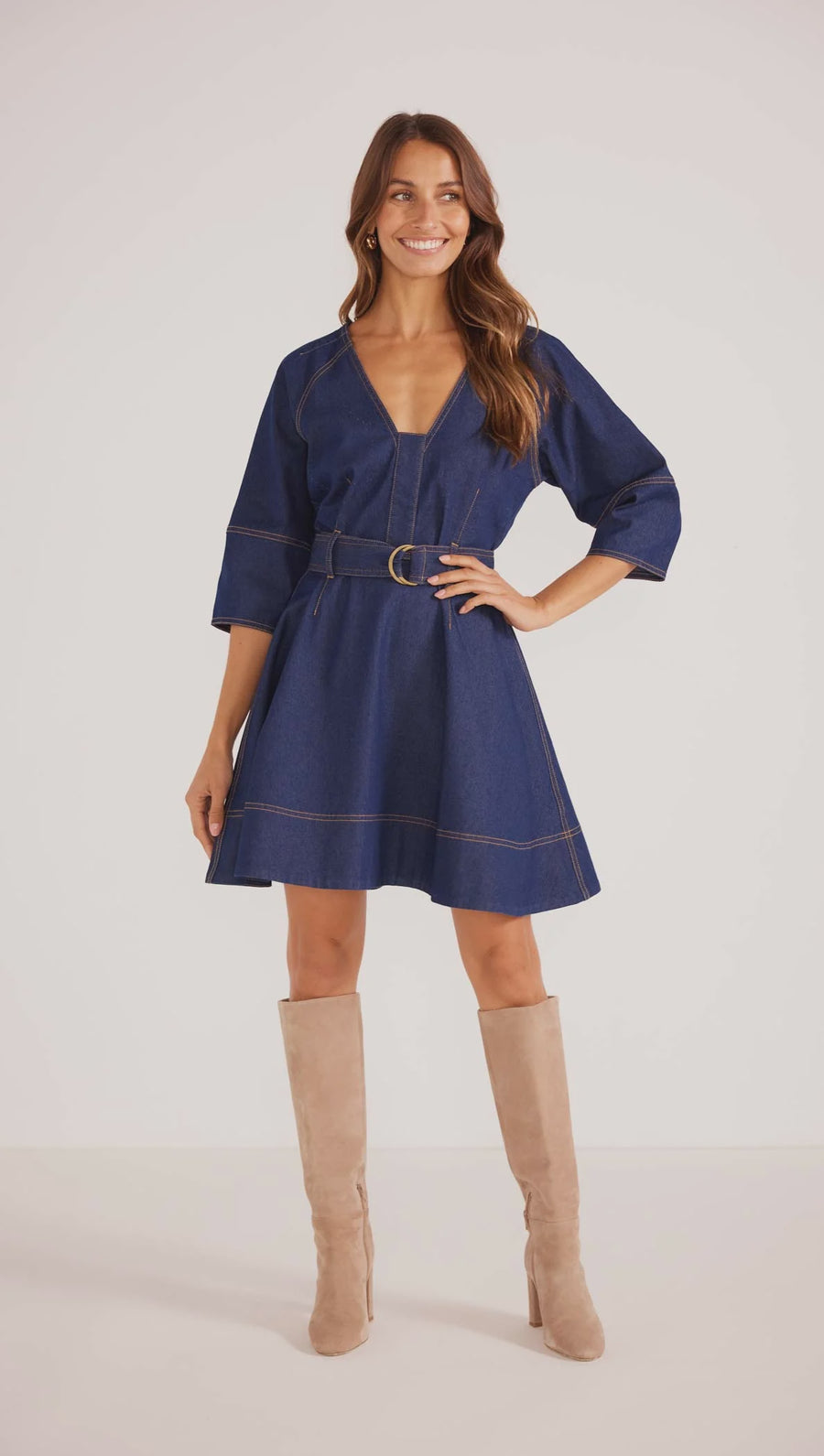 Kenzie Denim Mini Dress