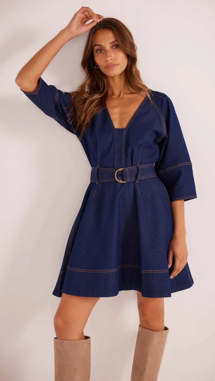 Kenzie Denim Mini Dress