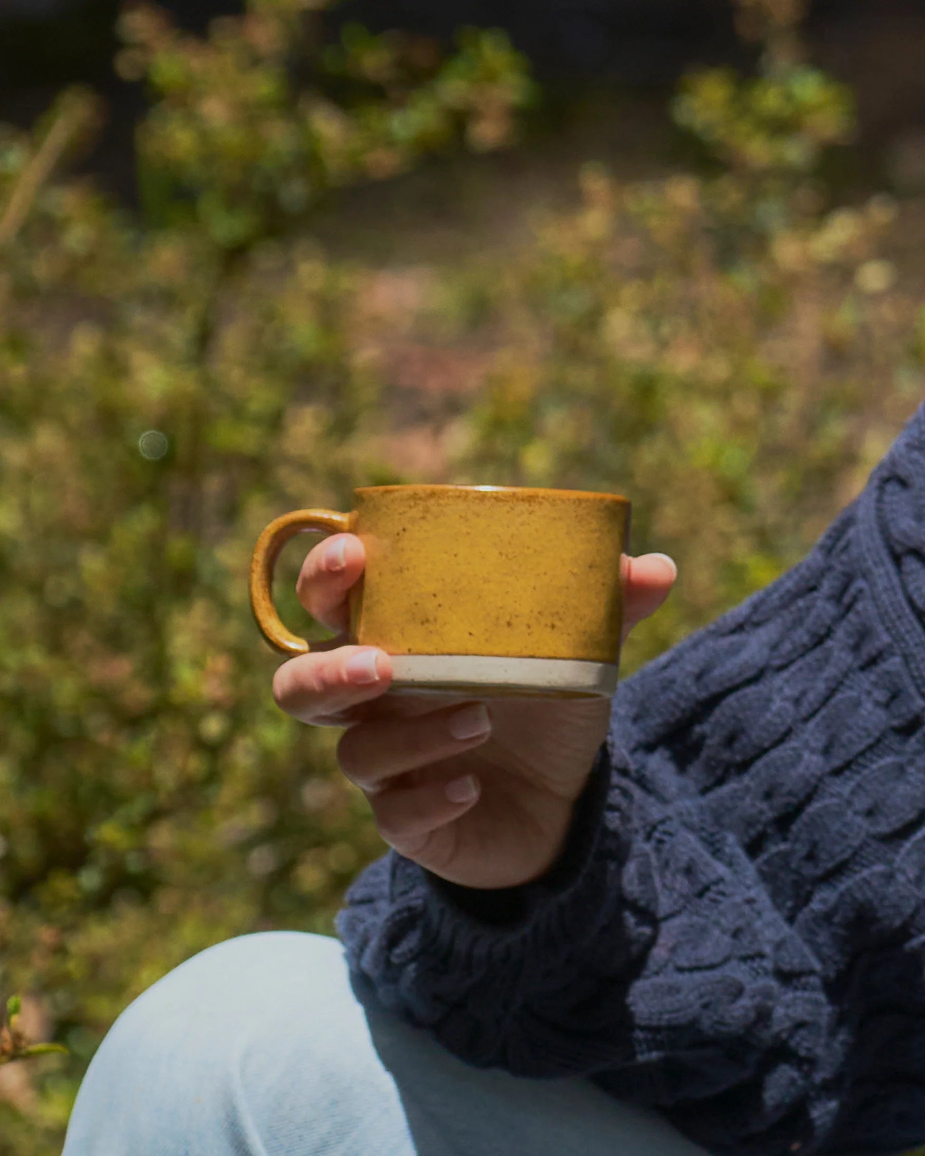 Mineral Mugs / Citrine Set of 4