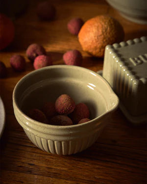 Kitchen Life Scallop Bowl Peppercorn Med