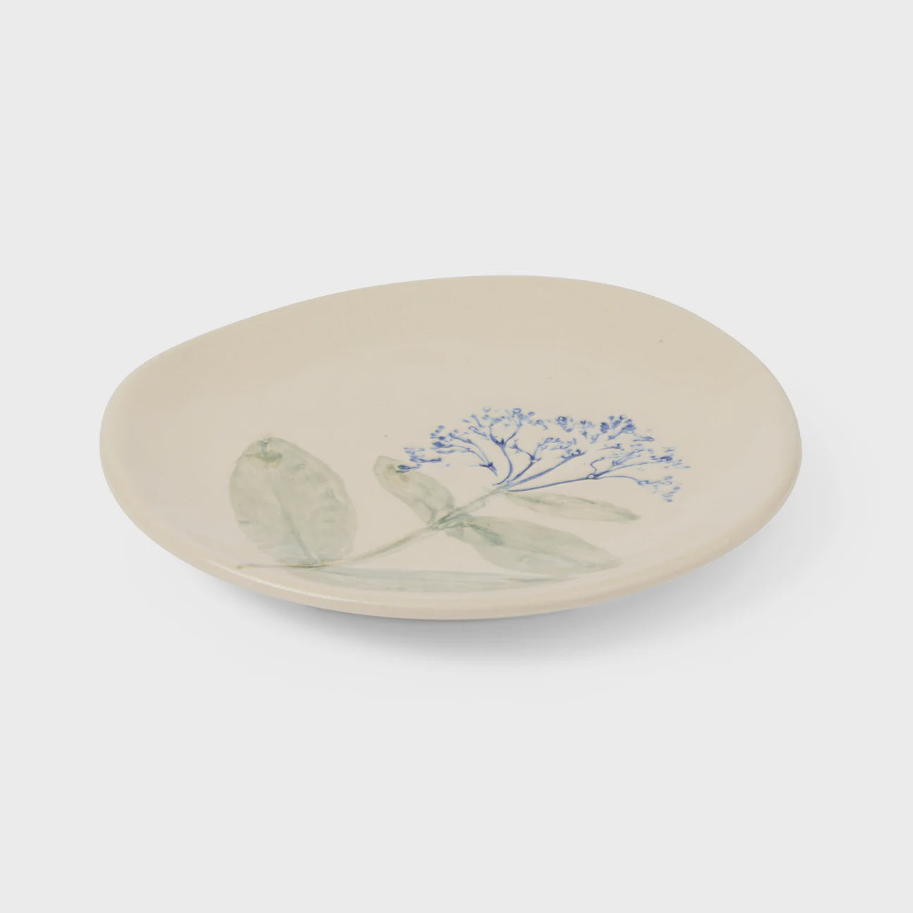 Botanical Blue Plate
