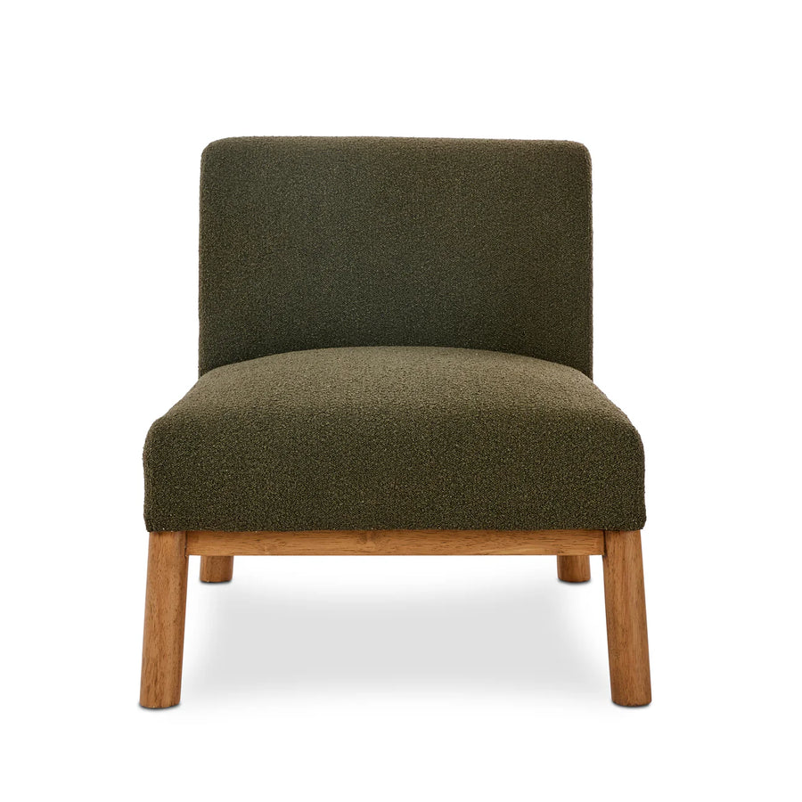 Harley Green Boucle Chair