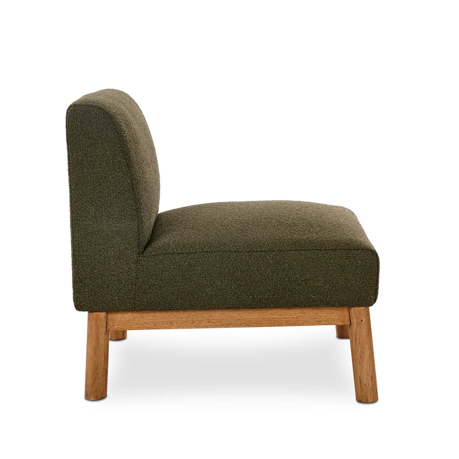 Harley Green Boucle Chair