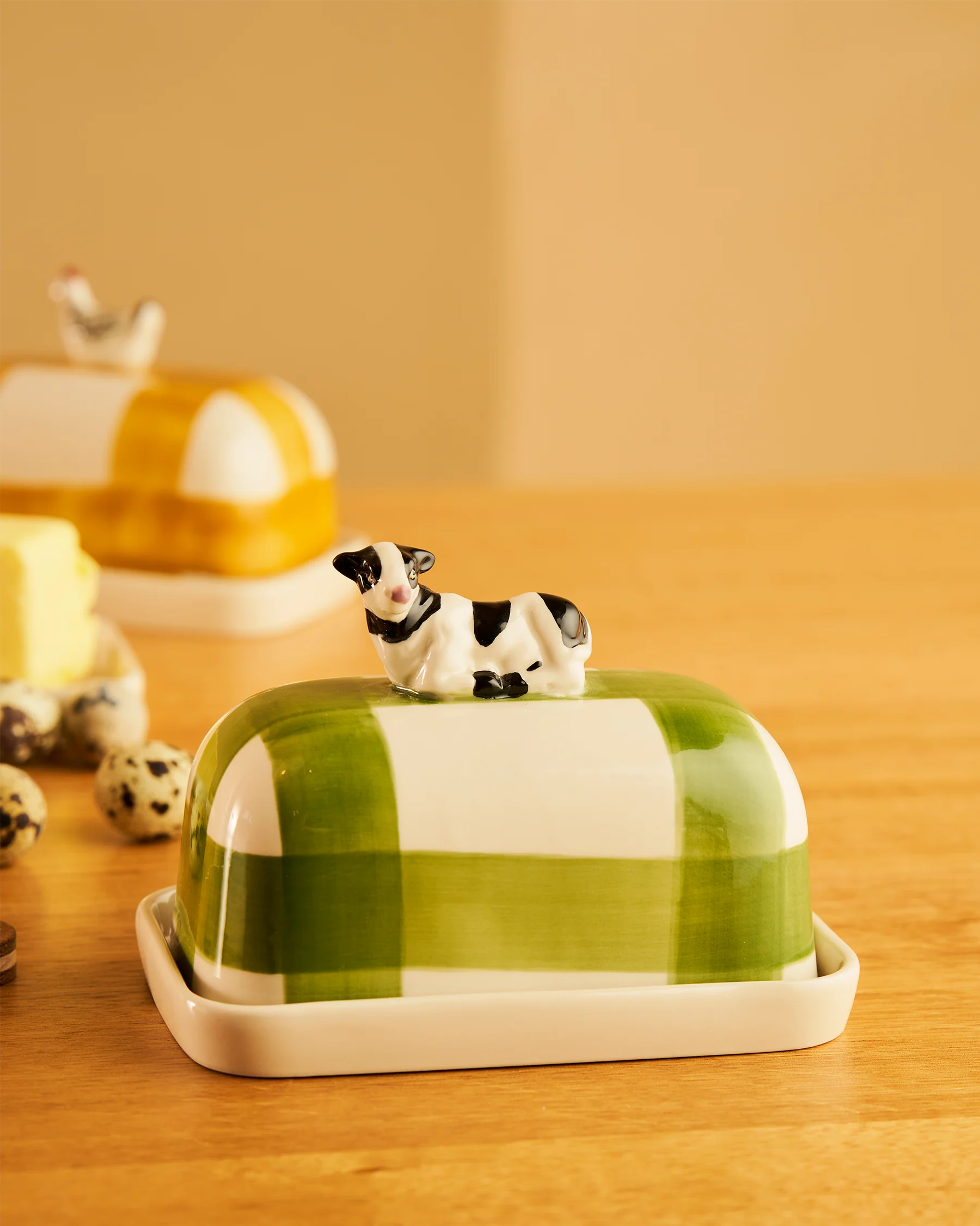 Cow Butter Dish / Butter Up