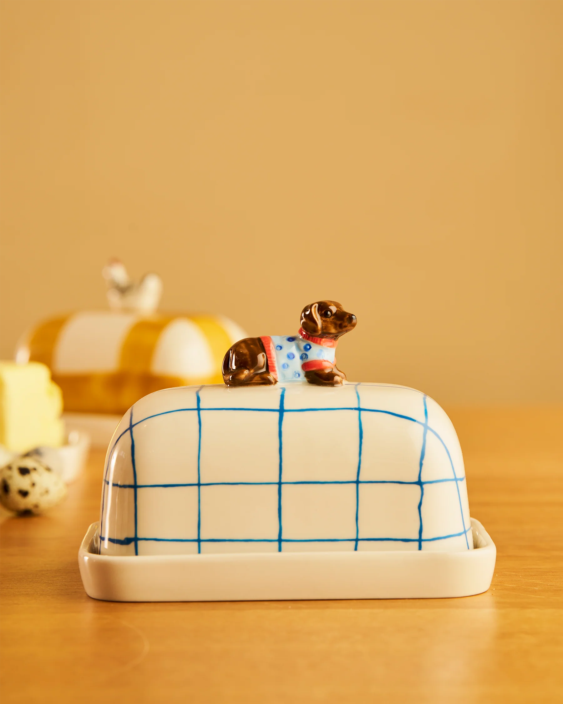 Dachshund Butter Dish / Butter Up