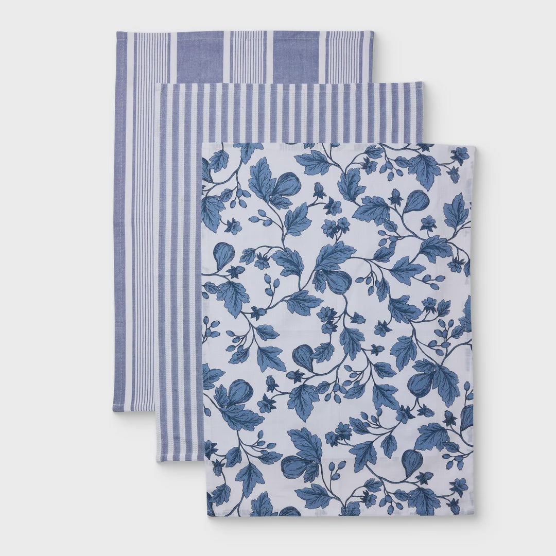 Morgan Dark Blue Teatowel