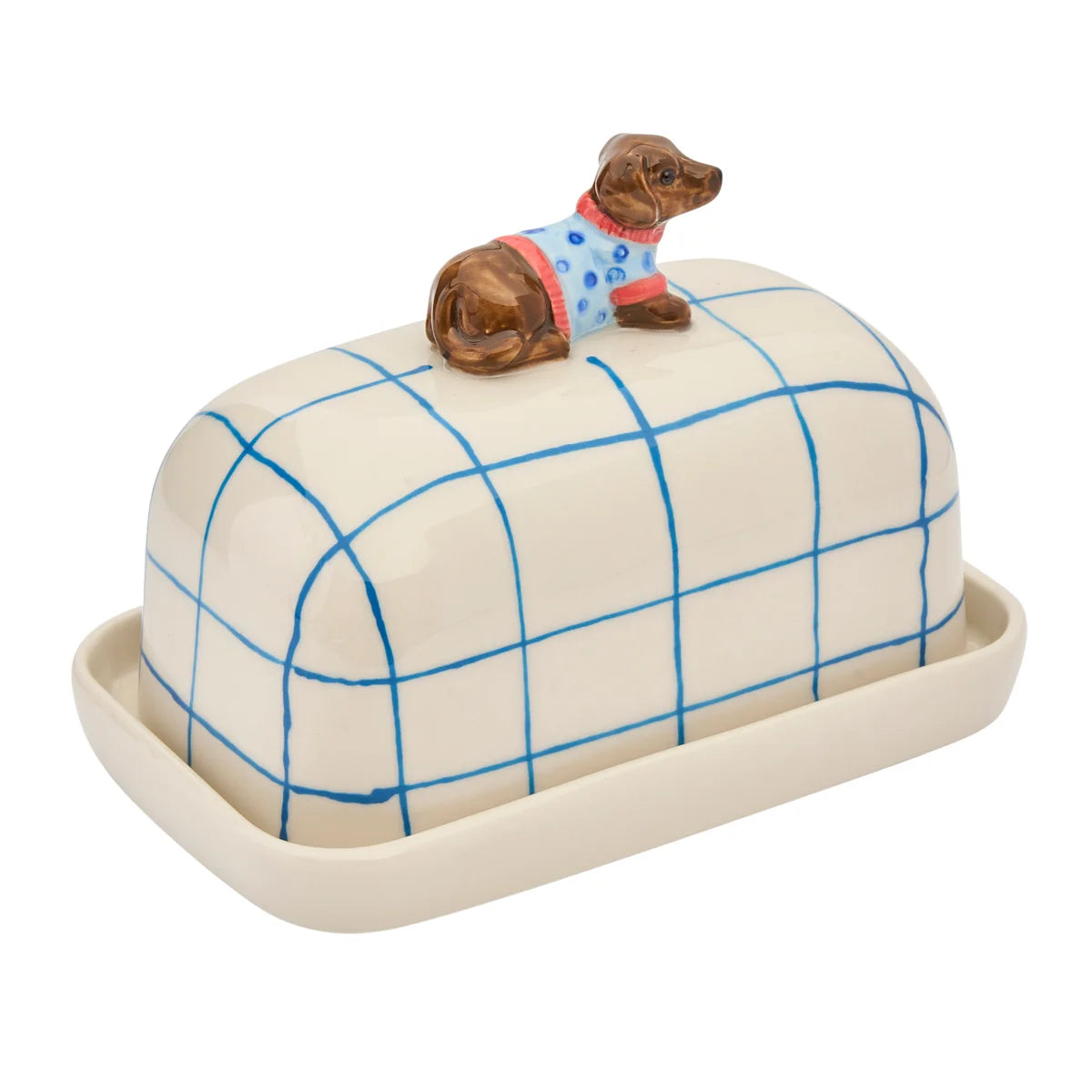 Dachshund Butter Dish / Butter Up