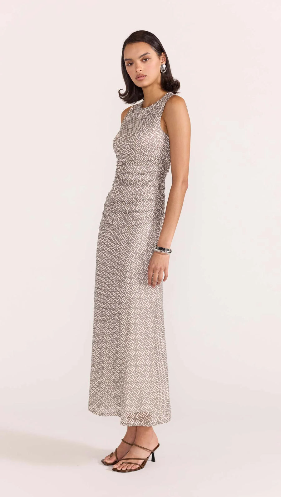 Noa Mesh Maxi Dress