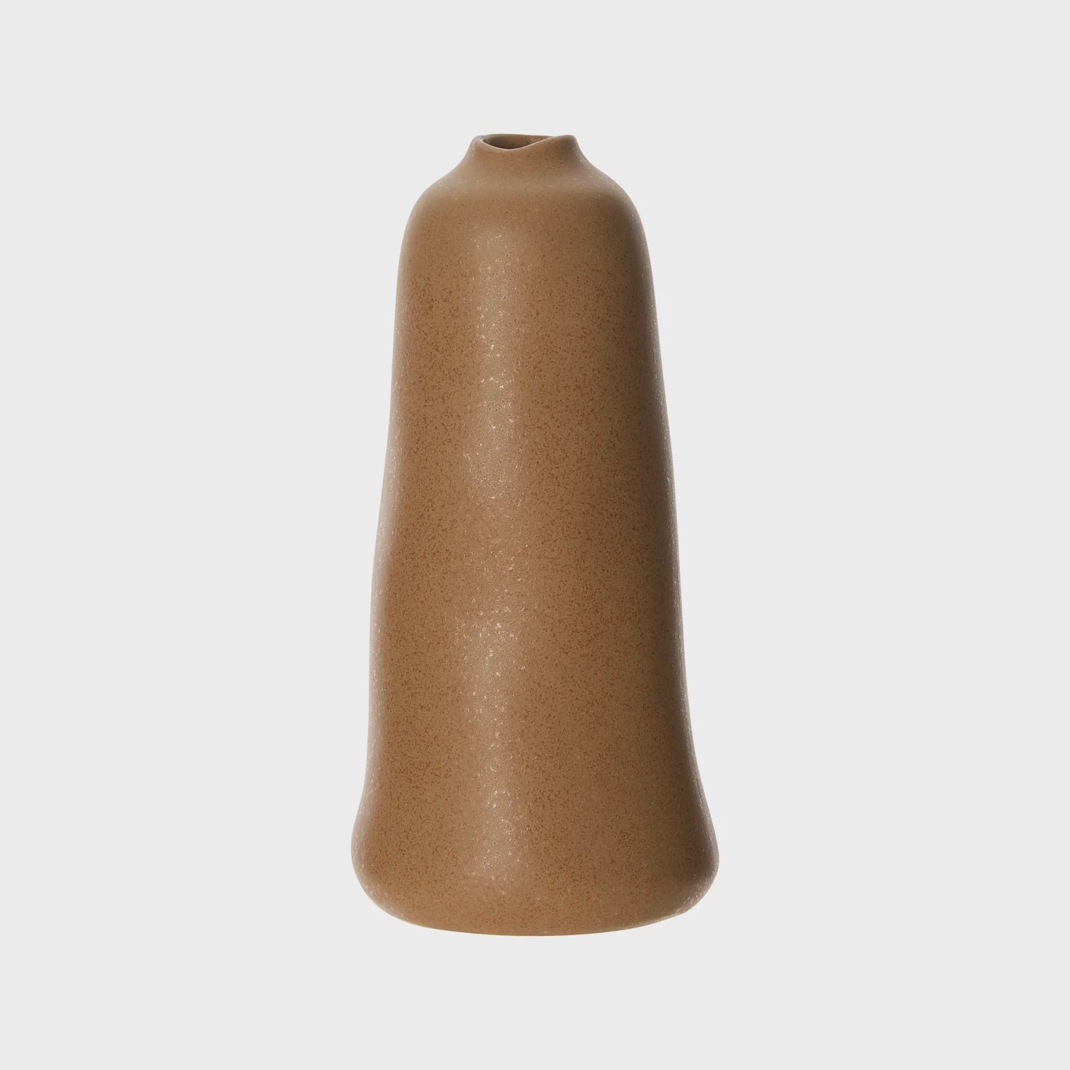 Linden Pebble Vase Reactive Ocher