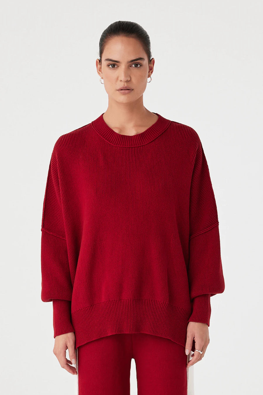 Harper Sweater - Wine