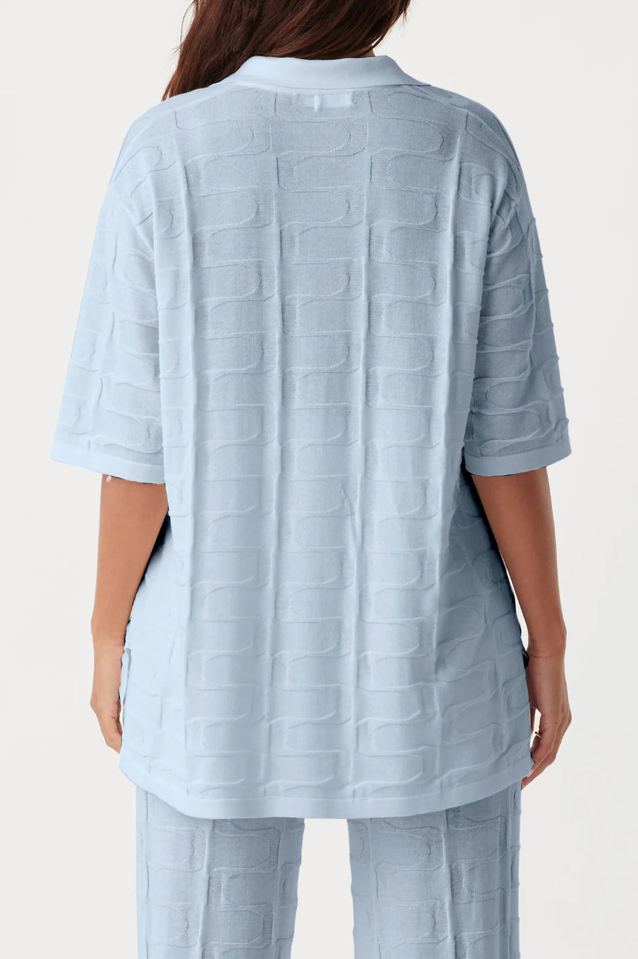 Lara Organic Cotton Shirt Sky Blue