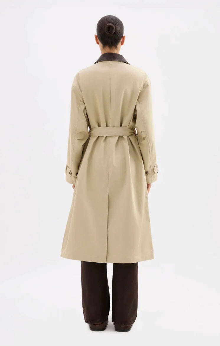 Vanita Car Coat Fawn