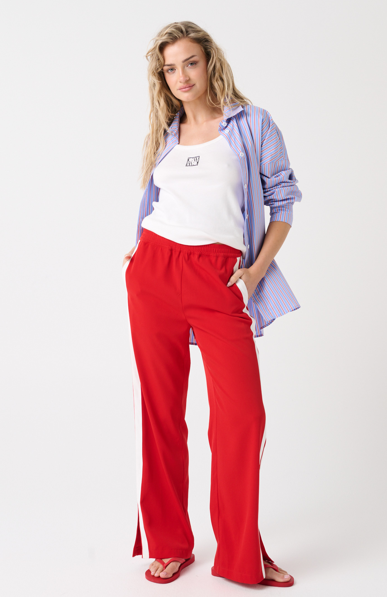 Freya Pant Scarlet