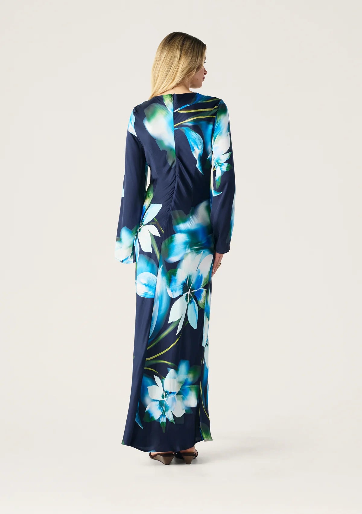 Bloom Print Maxi Dress